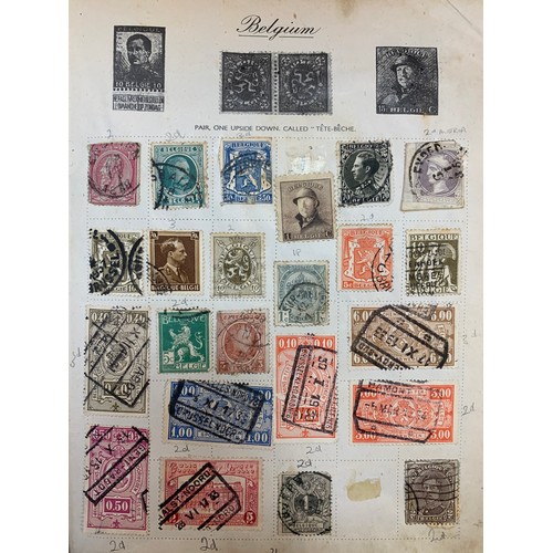 10 - Very untidy collection of covers and stamps, to include; a Royal Mail Stamp Album with small quantit... 