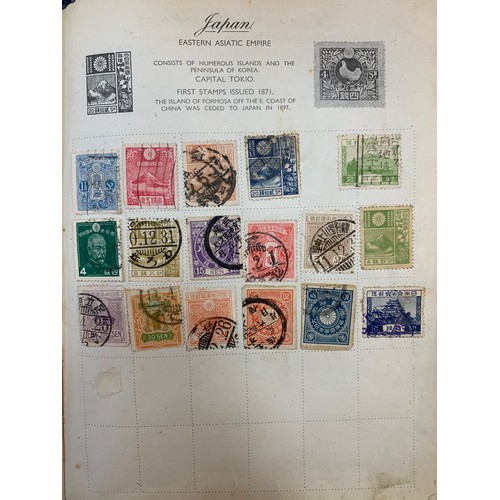 10 - Very untidy collection of covers and stamps, to include; a Royal Mail Stamp Album with small quantit... 