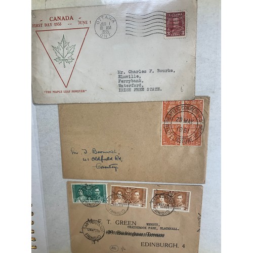 127 - First Day Cover collection in binder, some more useful covers to include; 1882 John Wilson Bookselle... 