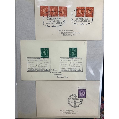 127 - First Day Cover collection in binder, some more useful covers to include; 1882 John Wilson Bookselle... 