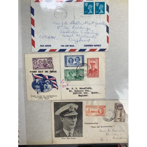 127 - First Day Cover collection in binder, some more useful covers to include; 1882 John Wilson Bookselle... 