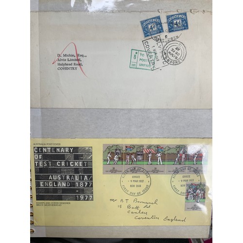 127 - First Day Cover collection in binder, some more useful covers to include; 1882 John Wilson Bookselle... 