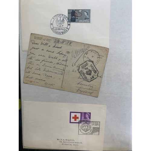 127 - First Day Cover collection in binder, some more useful covers to include; 1882 John Wilson Bookselle... 