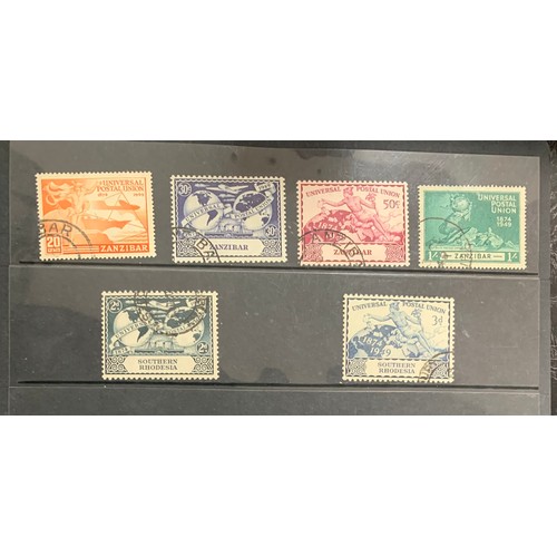 15 - British Commonwealth – Omnibus 1949 UPU (Universal Postal Union) sets U/ Fine Used in Harrington & B... 