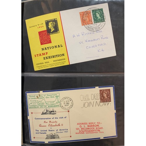 129 - First Day Covers – 1937-1970 Great Britain First Day Cover collection in The Rodney Cover Album, wit... 