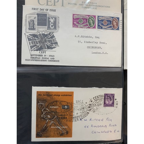 129 - First Day Covers – 1937-1970 Great Britain First Day Cover collection in The Rodney Cover Album, wit... 