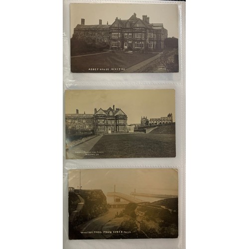 181 - Yorkshire (Whitby & Scarborough) – Photographic postcard collection of Yorkshire, produced by J.T. R... 