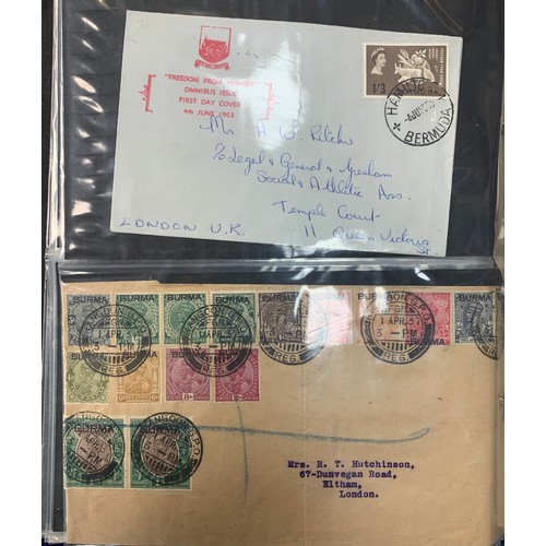 9 - Miscellaneous and world stamp collection in eight albums / volumes and loose to include; British Com... 