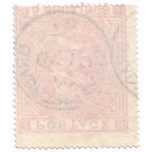 92 - Great Britain – 1867 5/ Red Plate 1 Fine Used with ‘Bradford Yorks’ 10th May 1872 C.D.S. Postmark. (... 