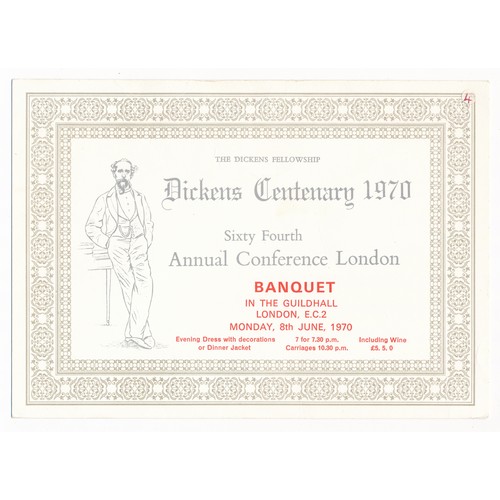 147 - 1970 Centenary of the Death of Charles Dickens First Day signed by six members of the Dickens Family... 