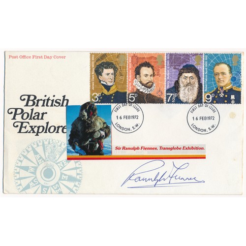 148 - 1972 British Polar Explorers cover signed by Sir Ranulph Fiennes (b.1944), British Explorer, Writer ... 