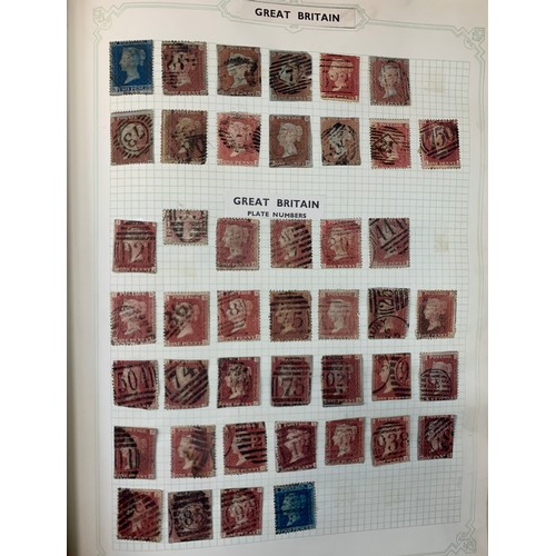 8 - World stamp collection, with BC stamps in Norfolk album to include; Australia, Canada, Ceylon, Great... 