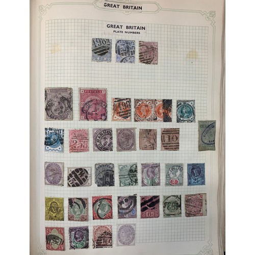 8 - World stamp collection, with BC stamps in Norfolk album to include; Australia, Canada, Ceylon, Great... 