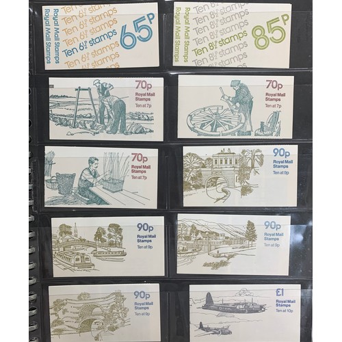 115 - Great Britain – Modern booklet collection, including some earlier pre-decimal and folded booklets wi... 