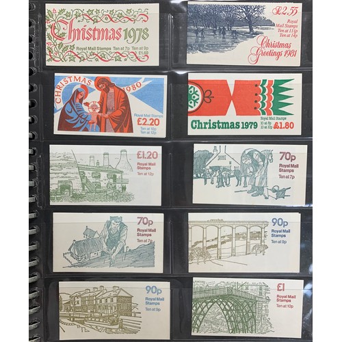 115 - Great Britain – Modern booklet collection, including some earlier pre-decimal and folded booklets wi... 