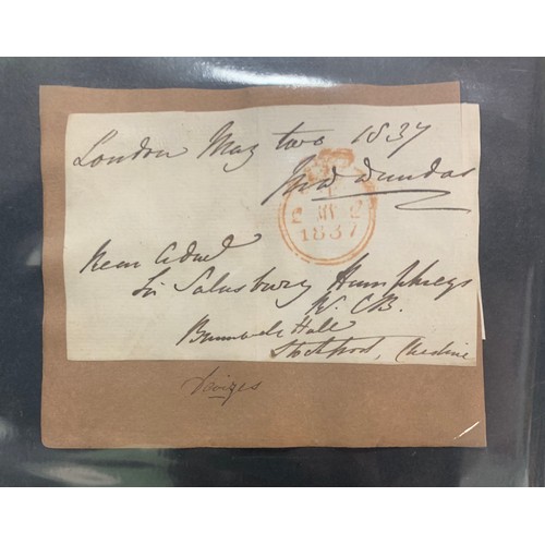 89 - Great Britain – QV album of Penny Reds on covers, addressed to Paisley. Total quantity 10. With furt... 