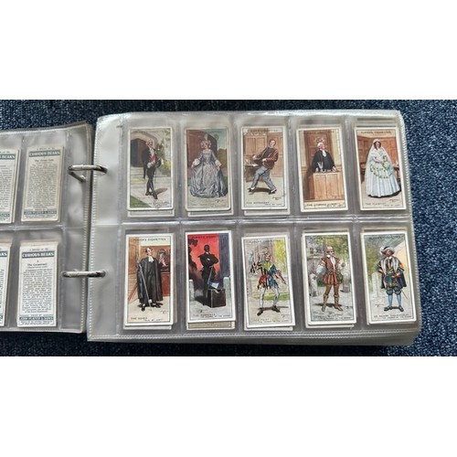 193 - Collection of cigarette cards, in 8 albums, all in plastic sleeves, in mixed condition with complete... 