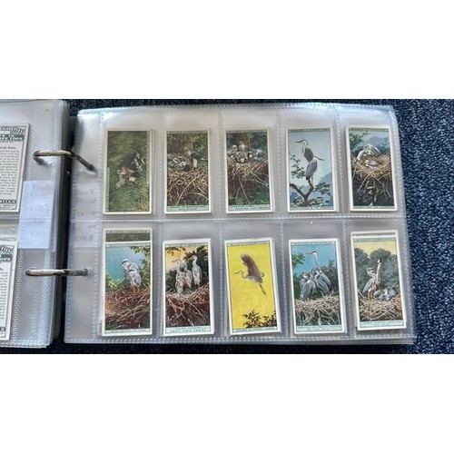 193 - Collection of cigarette cards, in 8 albums, all in plastic sleeves, in mixed condition with complete... 