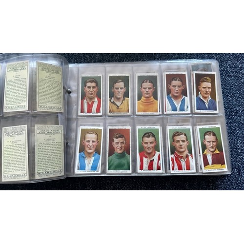 193 - Collection of cigarette cards, in 8 albums, all in plastic sleeves, in mixed condition with complete... 