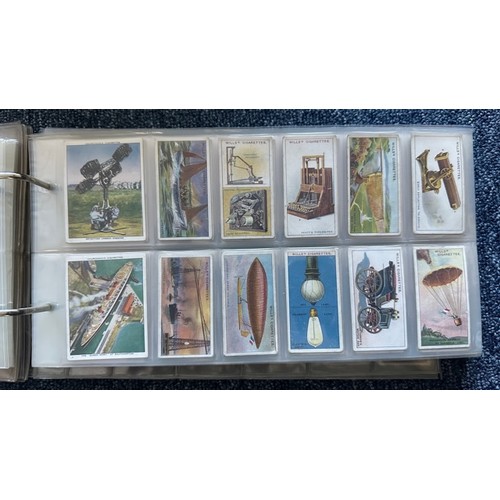 193 - Collection of cigarette cards, in 8 albums, all in plastic sleeves, in mixed condition with complete... 