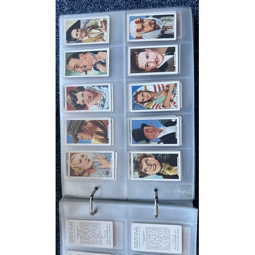 193 - Collection of cigarette cards, in 8 albums, all in plastic sleeves, in mixed condition with complete... 