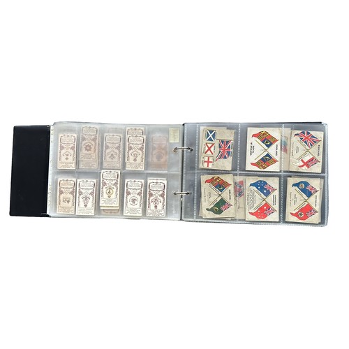 193 - Collection of cigarette cards, in 8 albums, all in plastic sleeves, in mixed condition with complete... 