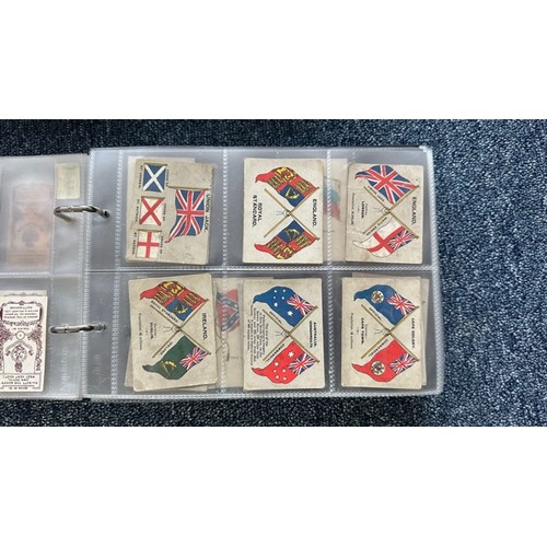 193 - Collection of cigarette cards, in 8 albums, all in plastic sleeves, in mixed condition with complete... 