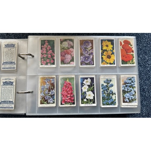 193 - Collection of cigarette cards, in 8 albums, all in plastic sleeves, in mixed condition with complete... 