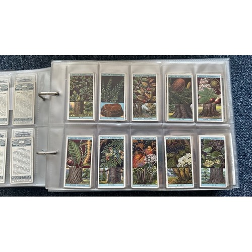 193 - Collection of cigarette cards, in 8 albums, all in plastic sleeves, in mixed condition with complete... 