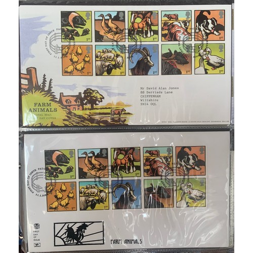 133 - 1964-2019 Great Britain First Day Cover collection, monumental scale cover collection in 72 volumes,... 