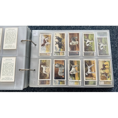 196 - Collection of cigarette cards, in 4 albums (all in plastic sleeves) and in old penny albums and simi... 