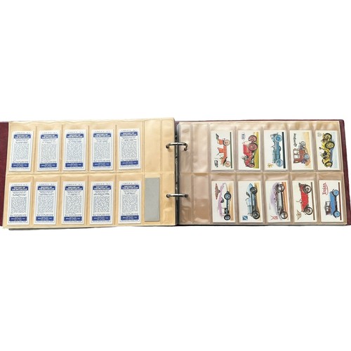 192 - Collection of cigarette cards, mainly complete sets, in 5 albums and a shoe box, in variable conditi... 