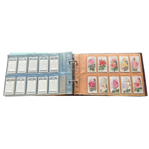 192 - Collection of cigarette cards, mainly complete sets, in 5 albums and a shoe box, in variable conditi... 