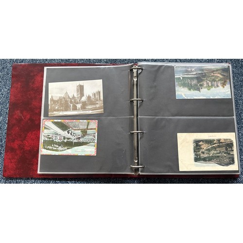 174A - Large collection of postcards, in several albums, in variable condition, mainly pre 1960's, topograp... 