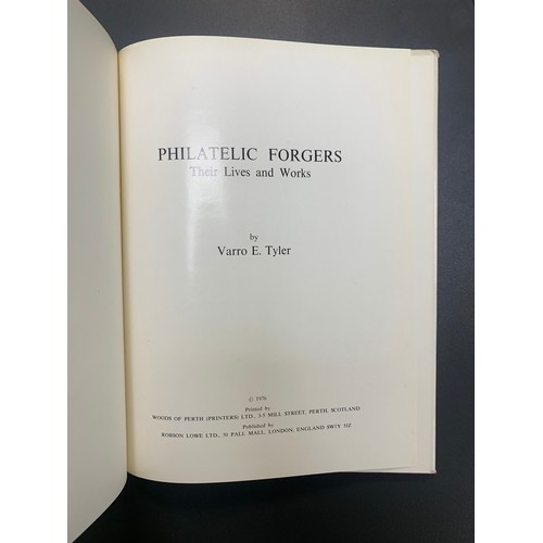 72A - Philatelic Forgers: Their Lives and Works by Varro E. Tyler. Hardback specialist book, overall good ... 