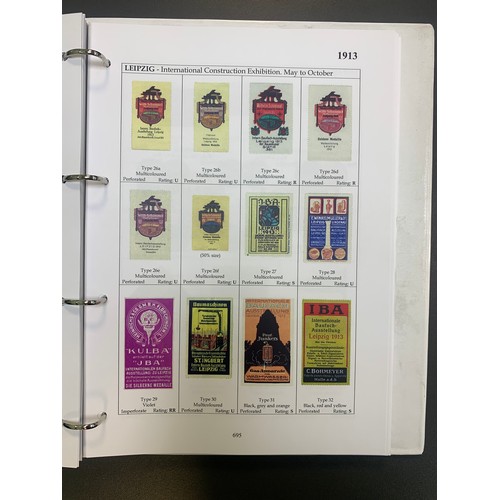 79A - A General Illustrated Catalogue of Exhibition and Event Poster Stamps compiled by Stewart Gardiner a... 