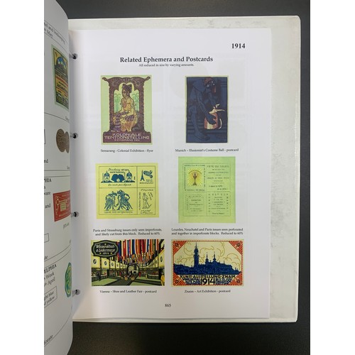 79A - A General Illustrated Catalogue of Exhibition and Event Poster Stamps compiled by Stewart Gardiner a... 