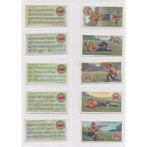 197A - Churchman 1916 Boy Scouts first series complete set of 50, in good to very good condition, apart for... 