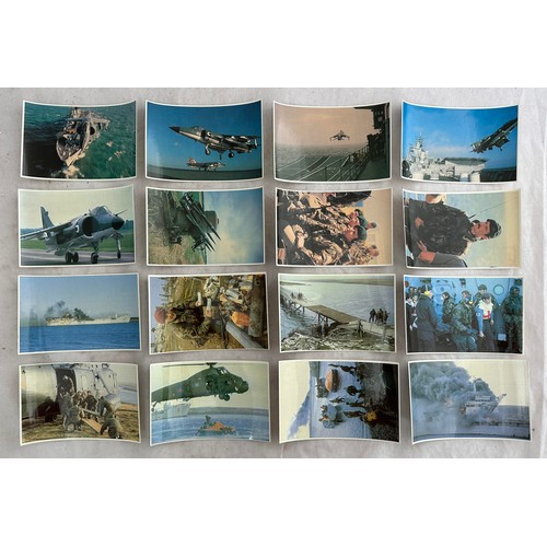 126 - Falklands War Sovereign Series photographic postcards, with 125 postcards from Sovereign Series No. ... 