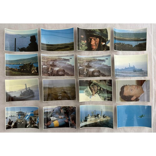 126 - Falklands War Sovereign Series photographic postcards, with 125 postcards from Sovereign Series No. ... 