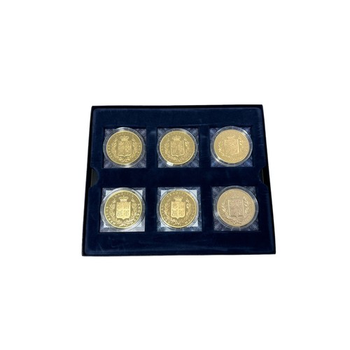 207 - Celebrating Great Britain set of 11 50mm gold-plated 