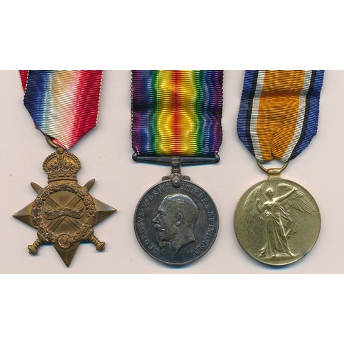 7 - First World War – William Sadler - 1915 Star Trio awarded to 714 PTE. W. SADDLER R. WAR. R. Royal Wa... 