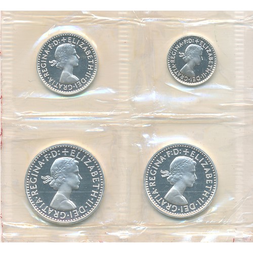 252 - 2000 Silver Proof Maundy Set - sealed in plastic packet.