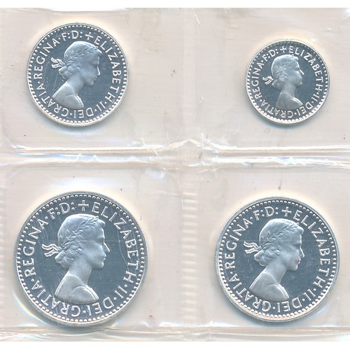 253 - 2000 Silver Proof Maundy Set - sealed in plastic packet.