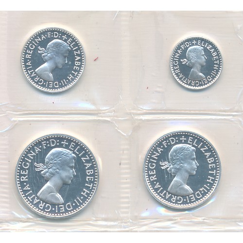 256 - 2000 Silver Proof Maundy Set - Sealed in plastic packet.