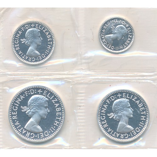 258 - 2000 Silver Proof Maundy Set - Sealed in plastic packet.