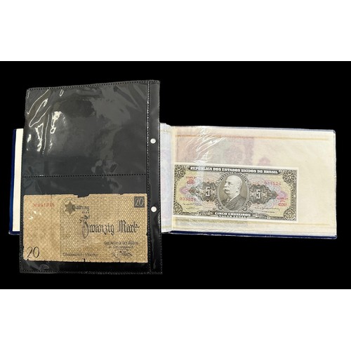 409 - Banknotes - Worldwide collection in mixed condition (204), with examples from Canada, Dominican Repu... 