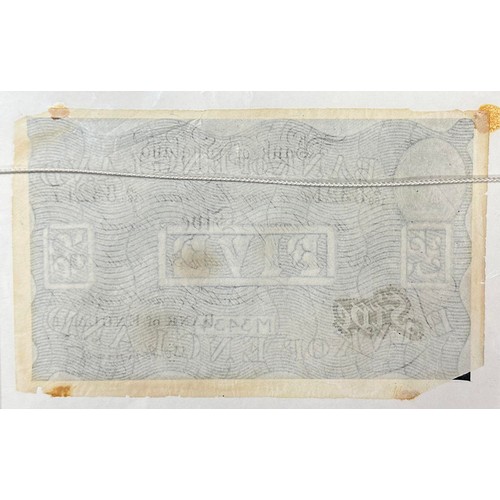 407 - Peppiatt BERNHARD £5 note, 5 Pounds dated 30th March 1935, serial A/169 83217 (B241 for type) Operat... 