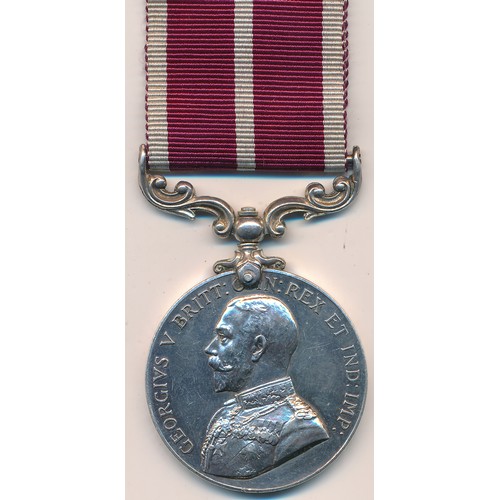 5 - First World War – Theodore O Percy – First World War Meritorious Service Medal awarded to S-13881 S.... 