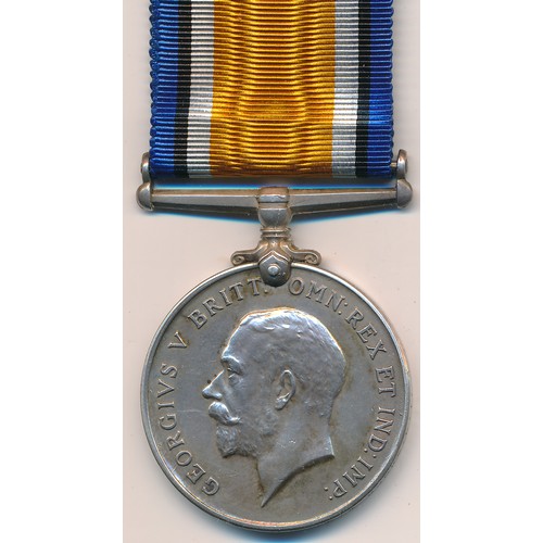 28 - First World War – Charles W Day – First World War British War Medal awarded to 233556 PTE. C. W. DAY... 